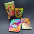 Pokemon 55 pcs Rainbow Plastic Card Pack. 