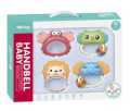 4/7 Pcs Rattle Baby Teething Toy Gift Pack - Handbell Baby Teether Set for 0m+ Infants Newborn Babies Toddlers Gift Set by ZinZen. 