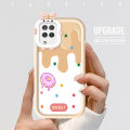 DEL for Samsung Galaxy A12 M12 Back Cover Cartoon Cartoon Delicious Dessert Phone Case Monster Lens Camera Protection Mobile Cover. 