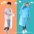 Children's Raincoat Primary School Students School Children Kindergarten Boys Girls Big Children with Schoolbag Rain Boot Set Poncho. 