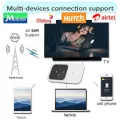 4G Portable Mobile Wifi Hotspot Router All SIM Support Dialog Mobitel Hutch Airtel Broadband with SIM Card Slot ZTE Chipset MF800 150mbps 2100mAh. 