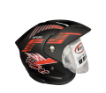 H.H.Co Smart Open Face Motor Bike Helmet  - SLS Certified. 