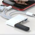 OTG USB Camera Multimemory Adapter For Lightning To Micro SD TF Card Reader Kit For Iphone Ipad For Apple Macbook Laptop Xiaomi. 