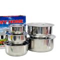 05Pcs Heavy pot Set For Your  Kitchen Purpose 5 Different Sizes. 