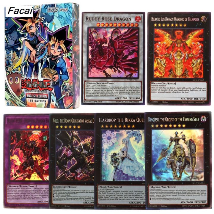Facai%2066-148PCS%20Yugioh%20Cards%20with%20Tin%20Box%20Yu%20Gi%20Oh%20Card%20English%20Holographic%202025%20New%20Golden%20Letter%20Duel%20Links%20Game%20Card%20Blue%20Eyes%20Exodia%20-%20Image%208