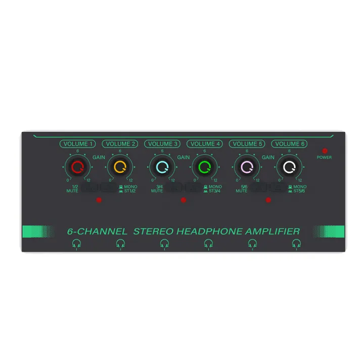 1%20PCS%206%20Channels%20Stereo%20Headphone%20Amplifier%20Mini%20Portable%20Earphone%20Splitter%20for%20Recording%20Studio%20,Blue%20-%20Image%202