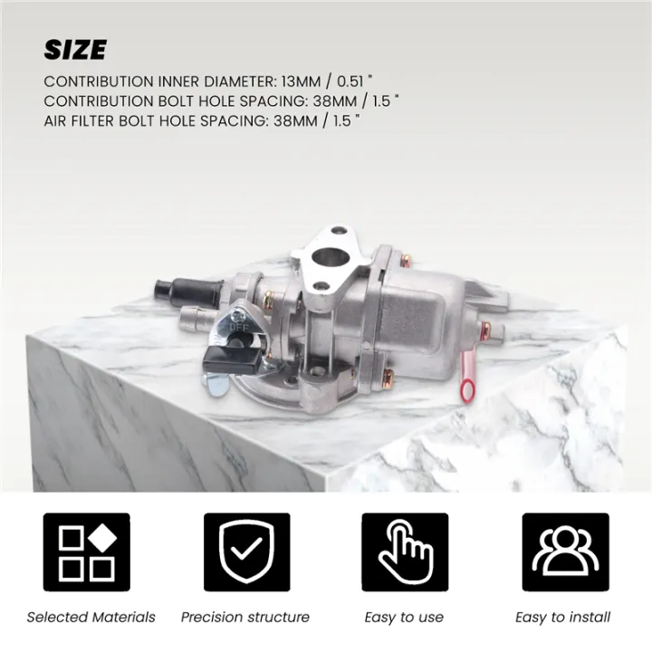 2 Stroke Engine Mini Carburetor For Quad ATV Motorcycle Dirt Bike 43cc ...
