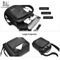 LouisWill Men's Shoulder Bag Cross Body Bag Pouch Bag Casual Men Chest Bag Men Fashion Shoulder Bag Waterproof PU Leather Casual Sport Street Bag for Travel Outdoor. 