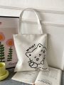 Cartoon Eco-Friendly Tote Bag Painted Tote Bag. 