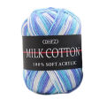 【BestGO】Baby Milk Cotton Yarn Crochet Yarn For Knitting Wool Yarn Warm Chunky Yarn For Children Hand Knitted Yarn Knit Blanket Sweater. 