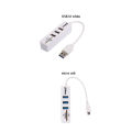 【The Timber Loft】3 Port USB 2.0 Hub Splitter Combo Micro USB Connector Cable OTG SD/TF Card Reader. 