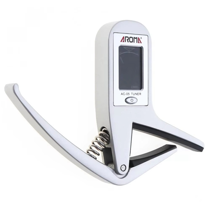 AROMA Guitar Tuner Guitar Tuner Capo 2 in 1 Professional Smart ...