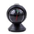 1Pc 360 Degree Rotation Waterproof Vehicle Navigation Ball Shaped Car Compass with Suction Cup High Quality Car Compass Decor. 