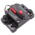 30A 40A 50A 60A 70A 80A 100A 120A 150A 200A 250A 300A AMP Circuit Breaker Fuse Reset 12-48V DC Car Boat Auto Waterproof - 60A. 