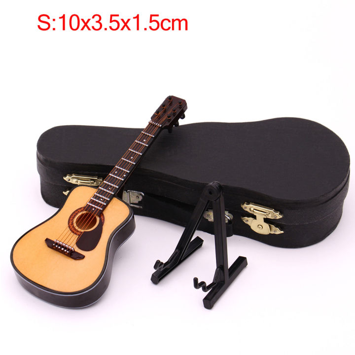 KOKKO Mini Full Angle Folk Guitar Wooden Musical Instrument Model