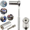 3pcs Universal Adjustable Torque Ratchet Socket Wrench Set / Gator Grip Universal Socket Set. 