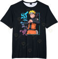 Naruto Shippuden Naruto Sasuke Split Face T-Shirt. 