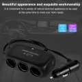 3 Socket USB Car Charger Dual USB Car Fast Charger 120W 12V 24V Car Charger Adapter. 