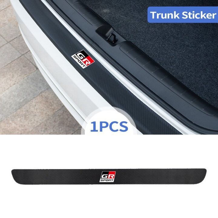 【Miga Plaza】xps For GR Sport Carbon Fiber Car Door Sticker Protector Toyota Avanza Rush Kijiang Innova Calya Razie Yaris Wish Corolla Cross