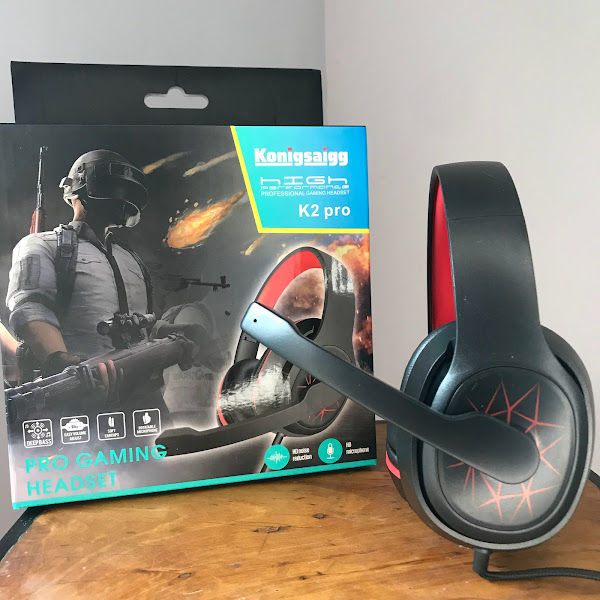 Depp Gaming Rann K2 Pro High Quality Depp Bass Gaming Headphone, Wired Vibration Headset ...