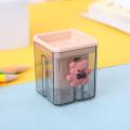 Mini Cute Sharpener Pencil Small Lovely Cartoon Bear Bunny Stationary Pencil Sharpeners Portable Student Kawaii School Supplies. 