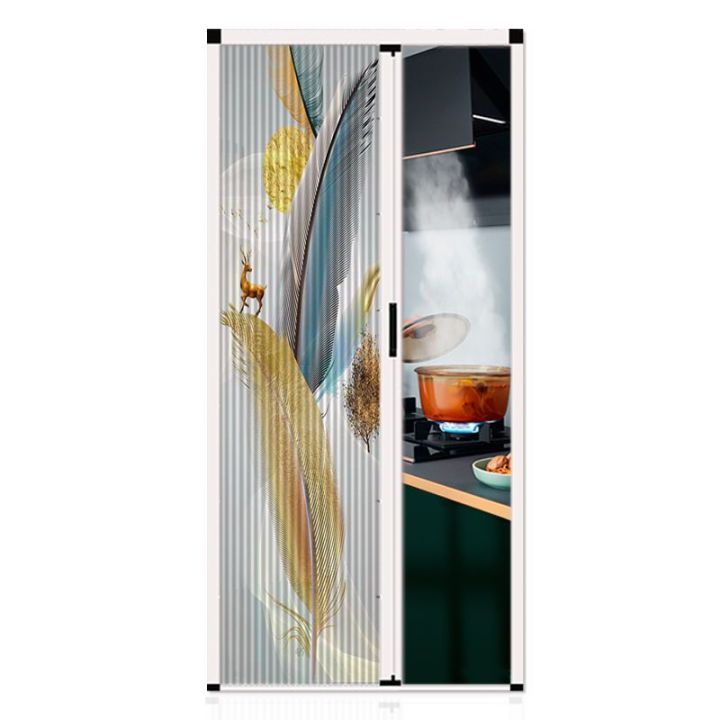 Honeycomb%20Curtain%20Folding%20Door%20Invisible%20Sliding%20Door%20Punch-Free%20Bedroom%20Bathroom%20Kitchen%20Bathroom%20Bookcase%20Bookshelf%20Partition%20Door%20-%20Image%202