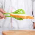 Multi-function Whisk and Stirring Rod Three-in-one Egg Plastic Kitchen Whisk Versatile Dual-Use Manual Egg Whisk Food Tong Clamp Is Suitable for Household Kitchen. 