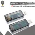 1500V ADUM3160 Module 3000KV USB power supply isolation USB to USB audio signal isolator 12Mbps 1.5Mbps. 