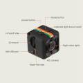 Mini Camera SQ11 HD Camcorder 3.6mm Night Vision FOV140 1080P Sports Mini DV Video Recorder. 