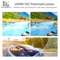 LouisWill Newest Unisex Polarized Sunglasses Anti UV Lens Retro Eyewear Accessories Sun Summer Eye Glasses for Men/Women with A Free Sunglass Bag. 