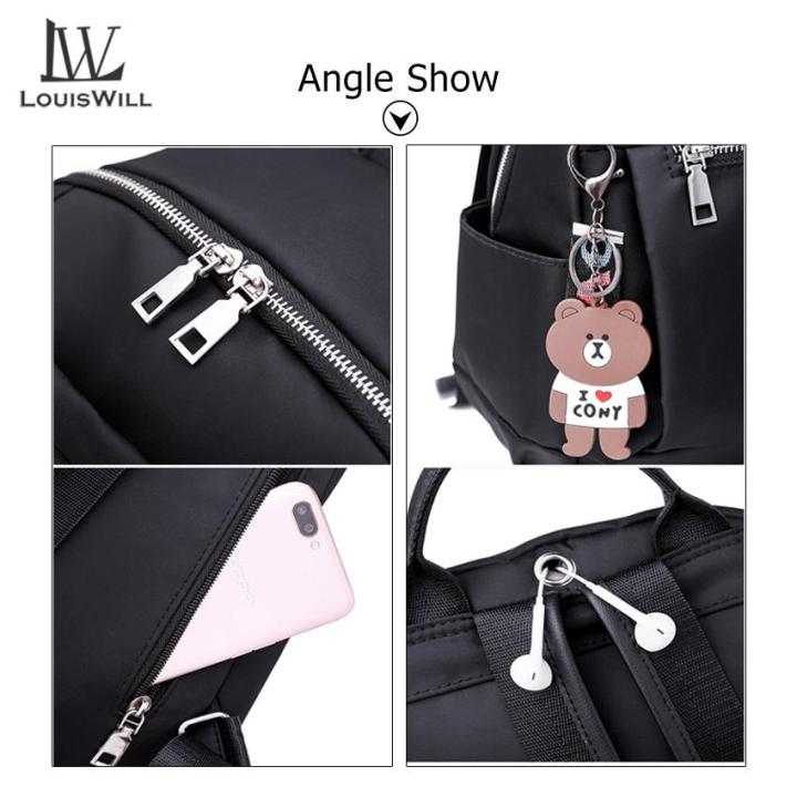 LouisWill%20Fashion%20Backpack%20Women%20Backpacks%20Waterproof%20Bag%20Oxford%20Daypack%20Shoulder%20Backpack%20Lightweight%20Handbag%20School%20Bag%20Backpack%20Casual%20Office%20Bag%20-%20Image%204