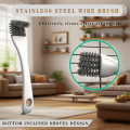 Pet Cage Cleaning Kit- for Bird Cage Cleaning Brush Set(7 Pieces), Stainless Steel for Bird Droppings Scrapers. 