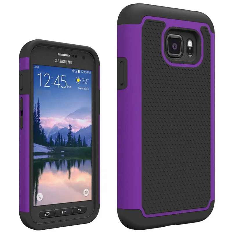 PeacemPeace】 Football Grain Plastic Armor Case For Samsung Galaxy