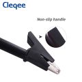 Cleqee Heavy Duty Dual Alligator Clip Double-ended Crocodile Clamp Wire 1M Cable 1000V/15A. 