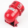 Siren Horn - 12V/110V Loud Emergency Alarm  105-110dB Air Raid Horn Speaker Ambulance & Police Style for Car, Truck, Motorcycle, Factory, Security, Fire Rescue & Warning Use Universal. 