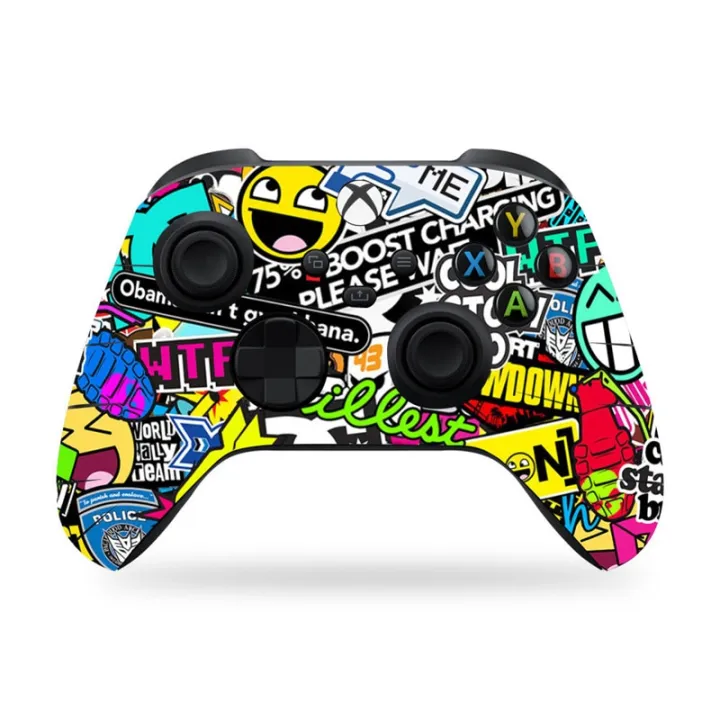 Ineverlefte%20Skin%20Sticker%20For%20XBOX%20Series%20X/S%20Controller%20Dust-proof%20Anti-slNew%20ip%20Stickers%20For%20XBOX%20Series%20X%20Console%20Joystick%20Game%20Accessories%20-%20Image%202