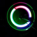 Neon Lights Car Bike Three wheel & Bicycle Tyre Wheel Valve Cap Flash LED Light. 