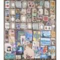 Vintage Scrapbook Supplies Pack (200 Pcs) for Art Journaling Junk Journal Planners DIY Paper Stickers (C). 