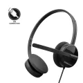 SONICGEAR XENON 1U STEREO WIRED HEADPHONE WITH MICROPHONE. 