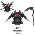 Single Sale DC Hellbat Figures Building Blocks Batman Minifigures Children Toys LE01 LE02. 