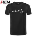 Ironman trithons T shirt Tri life white T-shirt xxx streetwear tee shirt fun short sleeve male 100 percents cotton print tshirt. 