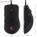 H4GA Winter 2400 Heating Warmer Hands USB Wired Gaming Mouse for Desktop Notebook Computer Laptop. 