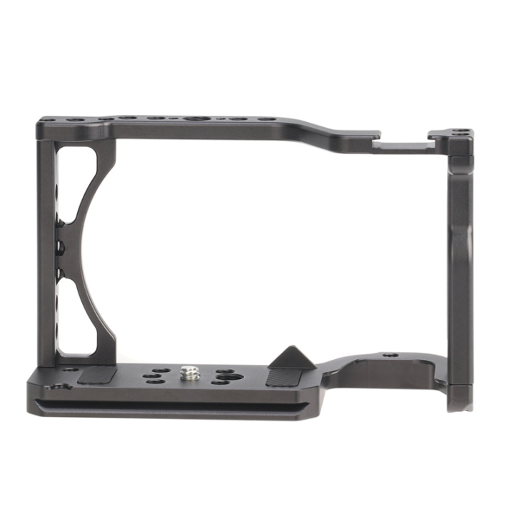 1 PCS Camera Rabbit Cage Black Aluminum Alloy A6700 Camera Rabbit Cage Expansion Frame Kit