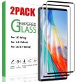 Full Cover Tempered Glass Film For LG Wing/ Velvet/ G7 thinQ Clear Screen Protector 3D Curved Anti-scratch Glass For LG Wing 5G. 