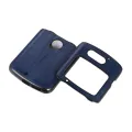 （stock available） For Motorola Moto Razr 5G Yellow Cow Texture PU Phone Case. 
