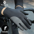 WEST BIKING Cycling Gloves Reflective Touch Screen Motorcycle MTB Road Bike Anti-Slip Gloves Spring Autumn Full Finger Gloves. 