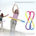 Multifunctional Massage Sport Hula Hoop Bodybuilding Waist Slimming Soft Hula Hoop Sport Weight Loose Equipment. 
