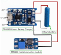 TP4056 Charger Module & MT3608 2A DC-DC Step Up Converter Booster Power Module for Arduino UNO MEGA. 