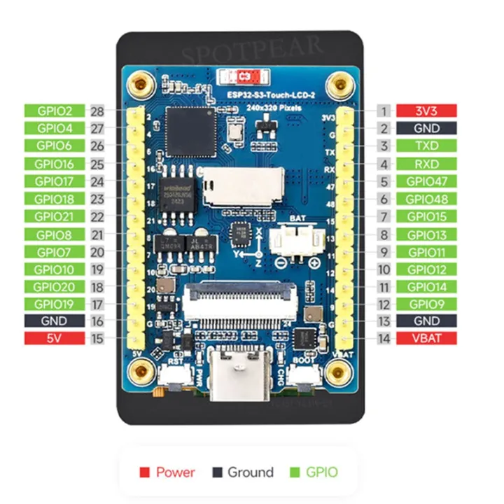 Waveshare%20ESP32%20S3%20LCD%20Camera%20Development%20Board%20with%202-Inch%20Display%20OV2640-2MP%20Camera%20QMI8658%20Sensor%20for%20Arduino%20-%20Image%204