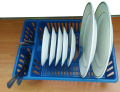 Plastic Kitchen Dish Rack Stand Plate Holder / Kitchen Organizer. 